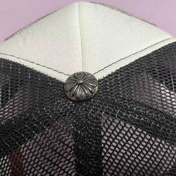 Chrome Hearts Black Embroidered Logo Sun Hat main image 8